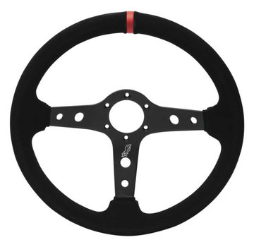 DragonFire Racing DragonFire Racing - Steering Wheels Iron Series Suede, 1.5" offset