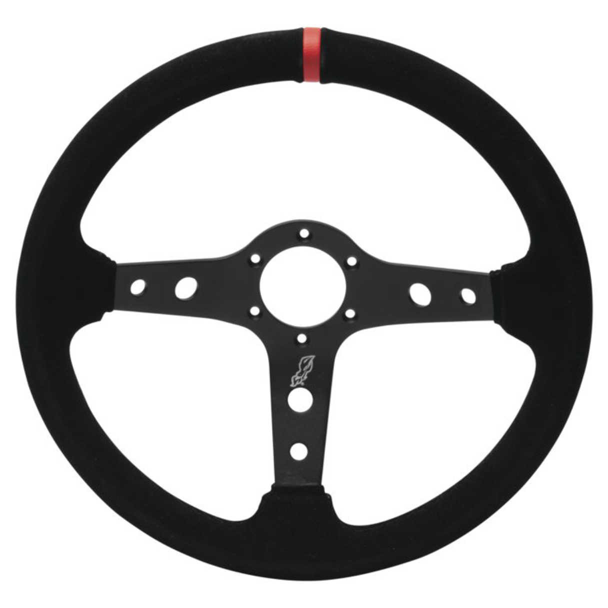 DragonFire Racing DragonFire Racing - Steering Wheels Iron Series Suede, 1.5" offset