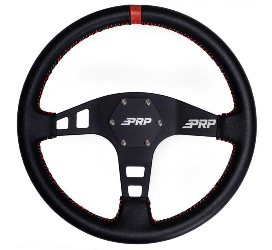 PRP - Flat Steering Wheel – Leather