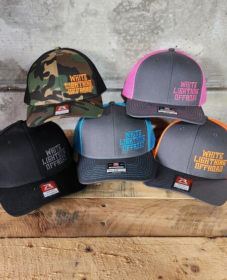 White Lightning Offroad Hat