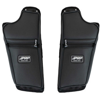 PRP Seats PRP - Front Lower Door Bags with Knee Pad for '16+ Polaris General (Pair)