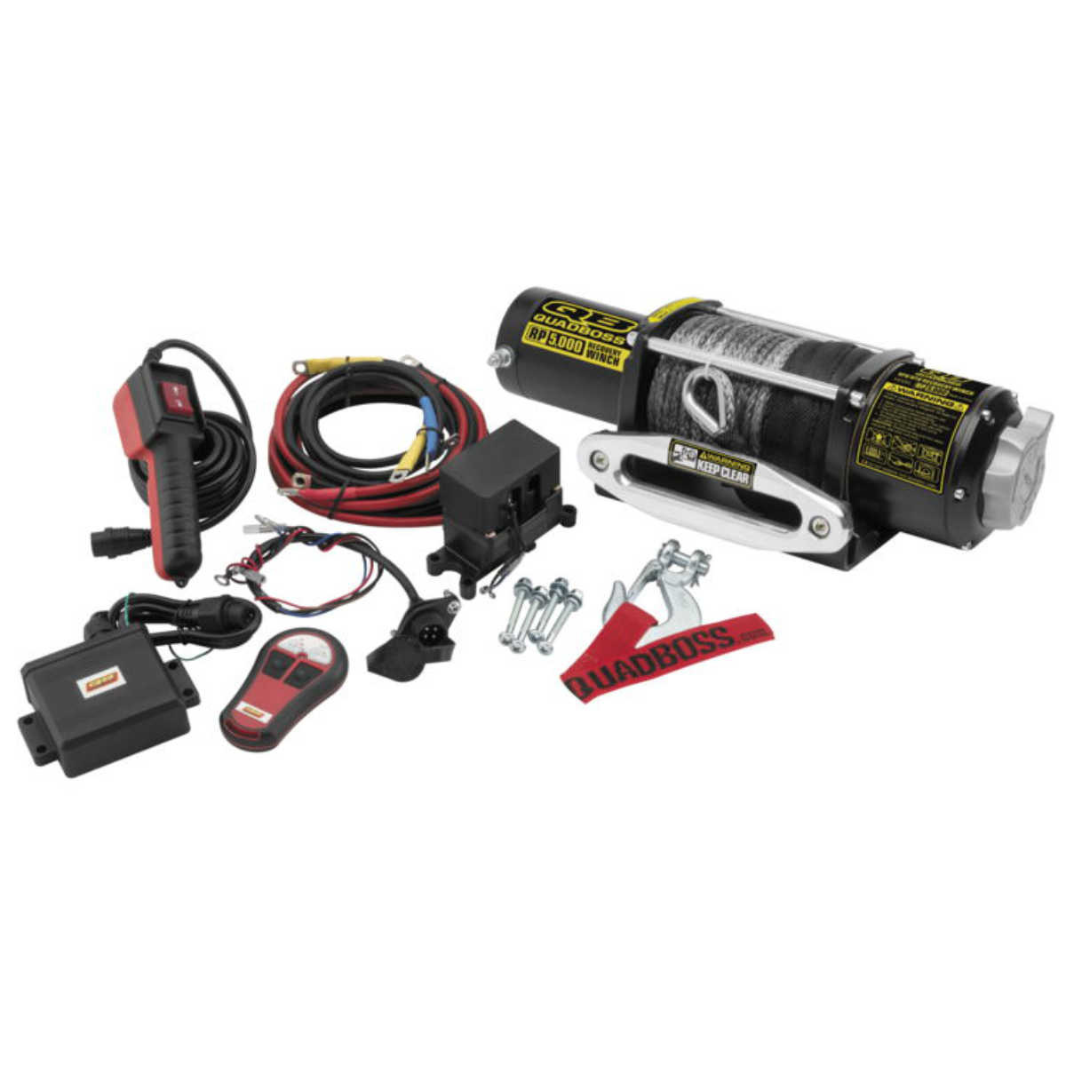Quad Boss QuadBoss® 5,000 lbs. Winch with Dyneema Rope