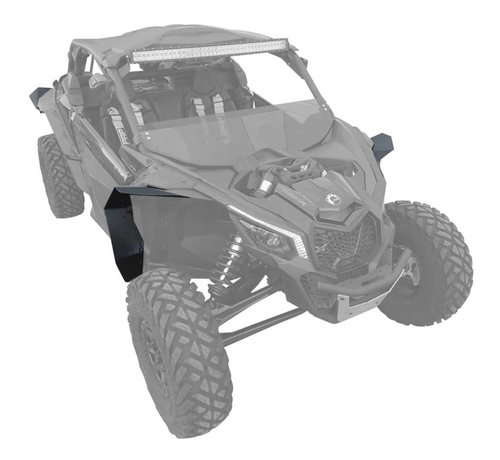 Mudbuster Mudbuster - 2017-2023 Maverick X3 RS/DS BRP Super Extended Fender LARGE Coverage Fender Extensions