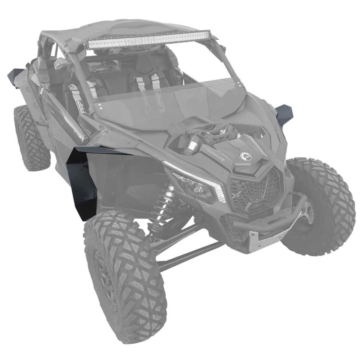 Mudbuster Mudbuster - 2017-2023 Maverick X3 RS/DS BRP Super Extended Fender LARGE Coverage Fender Extensions