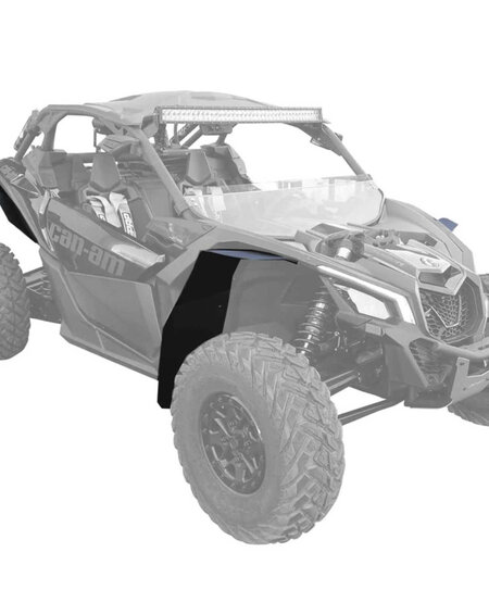 Mudbuster - 2017-2023 Can-Am Maverick X3 DS Stock Fender Flares (64" wide X3) - XL