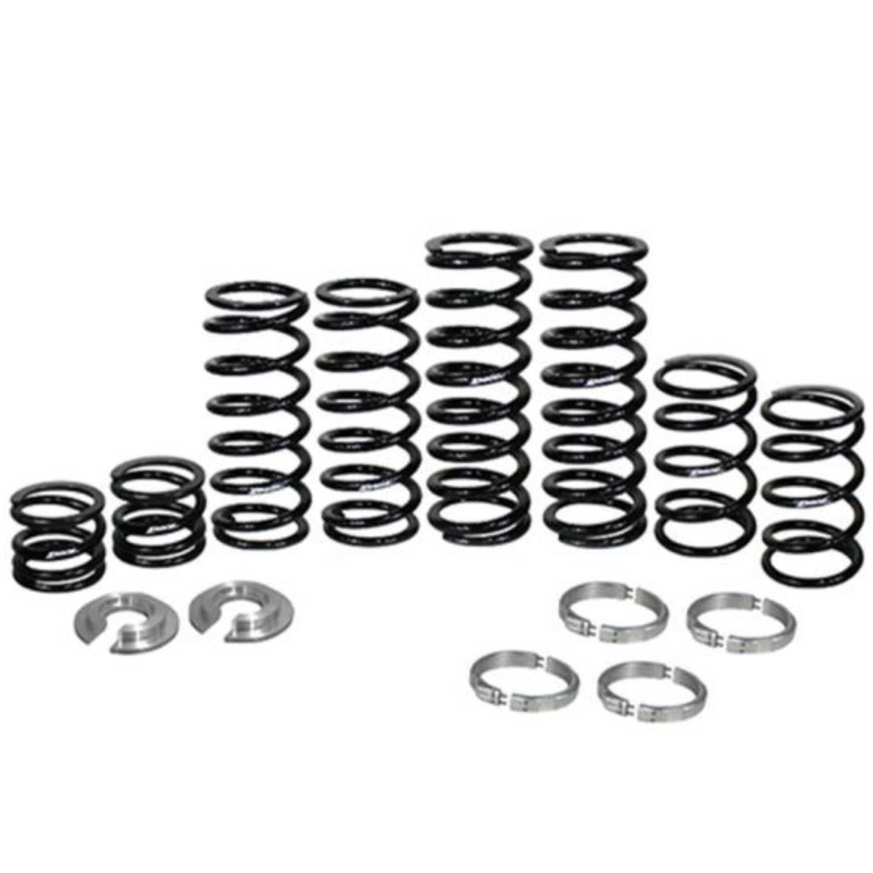 ZBroz ZBROZ - Polaris RZR XP/XPT 2 Seat - Stage 1 Dual Rate Spring Kit (Walker Evans Shock)