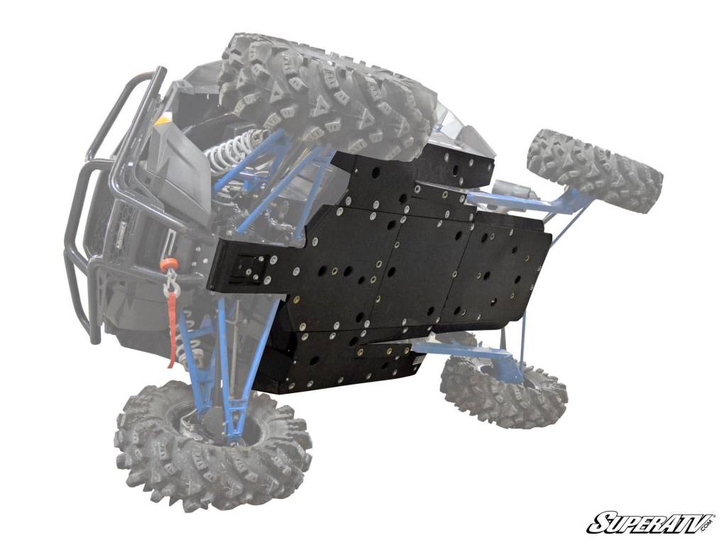 SuperATV SATV - Polaris RZR XP XPT 2 Seat Full Skid Plate