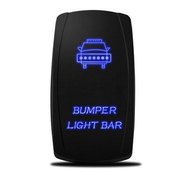 WLO - Rocker Switch / 5 - Bumper Light Bar - Blue
