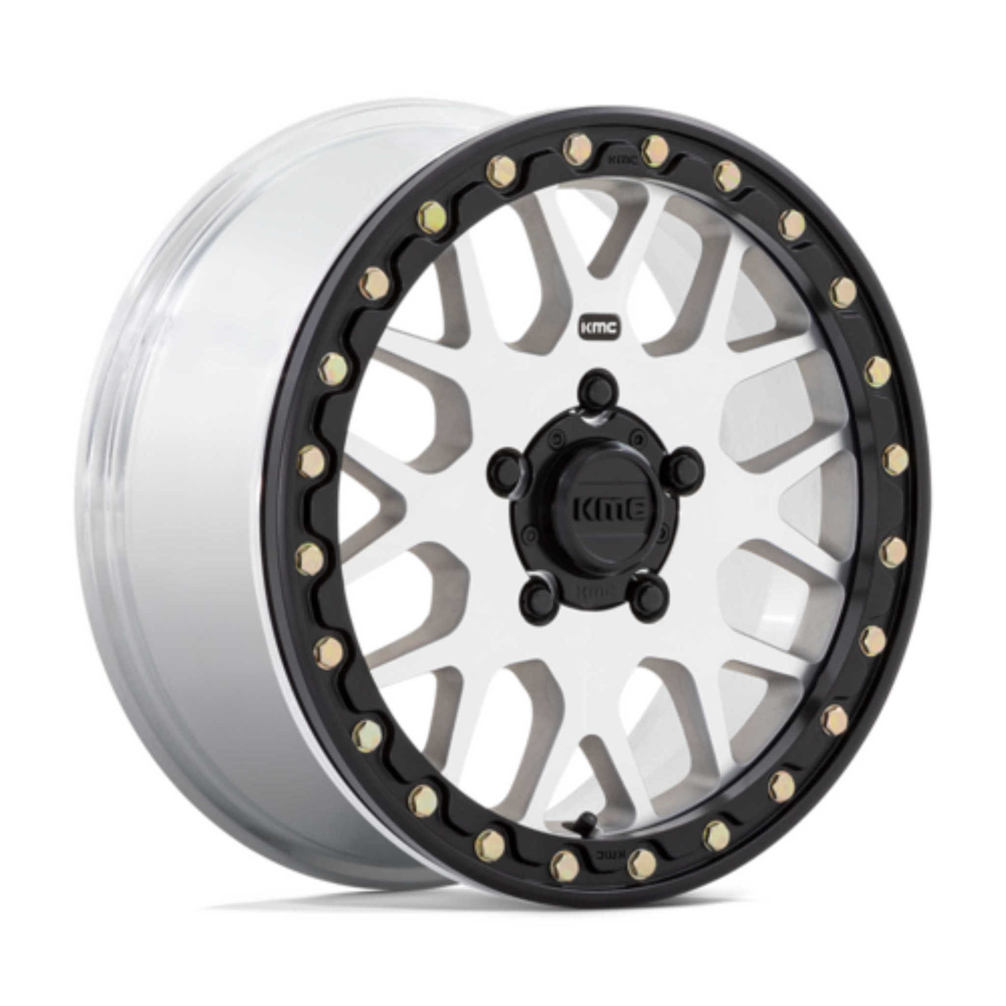 KMC KMC - KS235 Granade Beadlock - Satin Black  15x6 5x4.5 +38mm