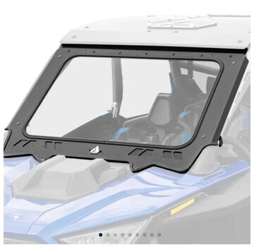 SuperATV Assault Industries Polaris RZR Pro R Glass Windshield (w/ Driver Wiper Kit)