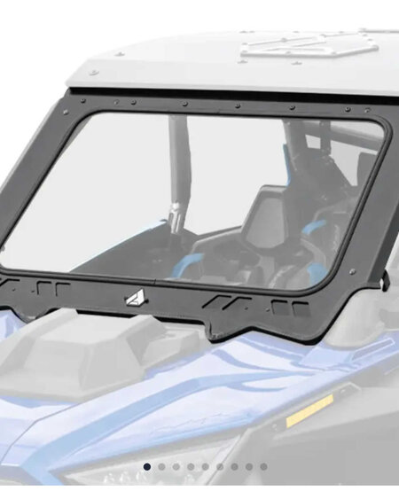 Assault Industries Polaris RZR Pro R Glass Windshield (w/ Driver Wiper Kit)