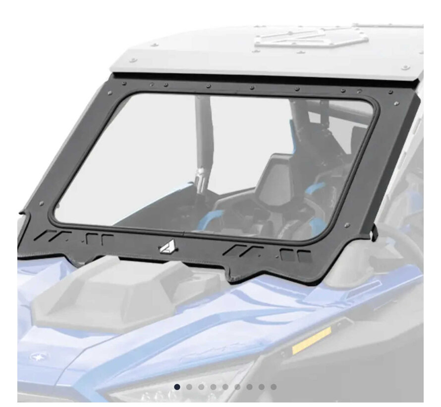 Assault Industries Polaris RZR Pro R Glass Windshield (w/ Driver Wiper Kit)