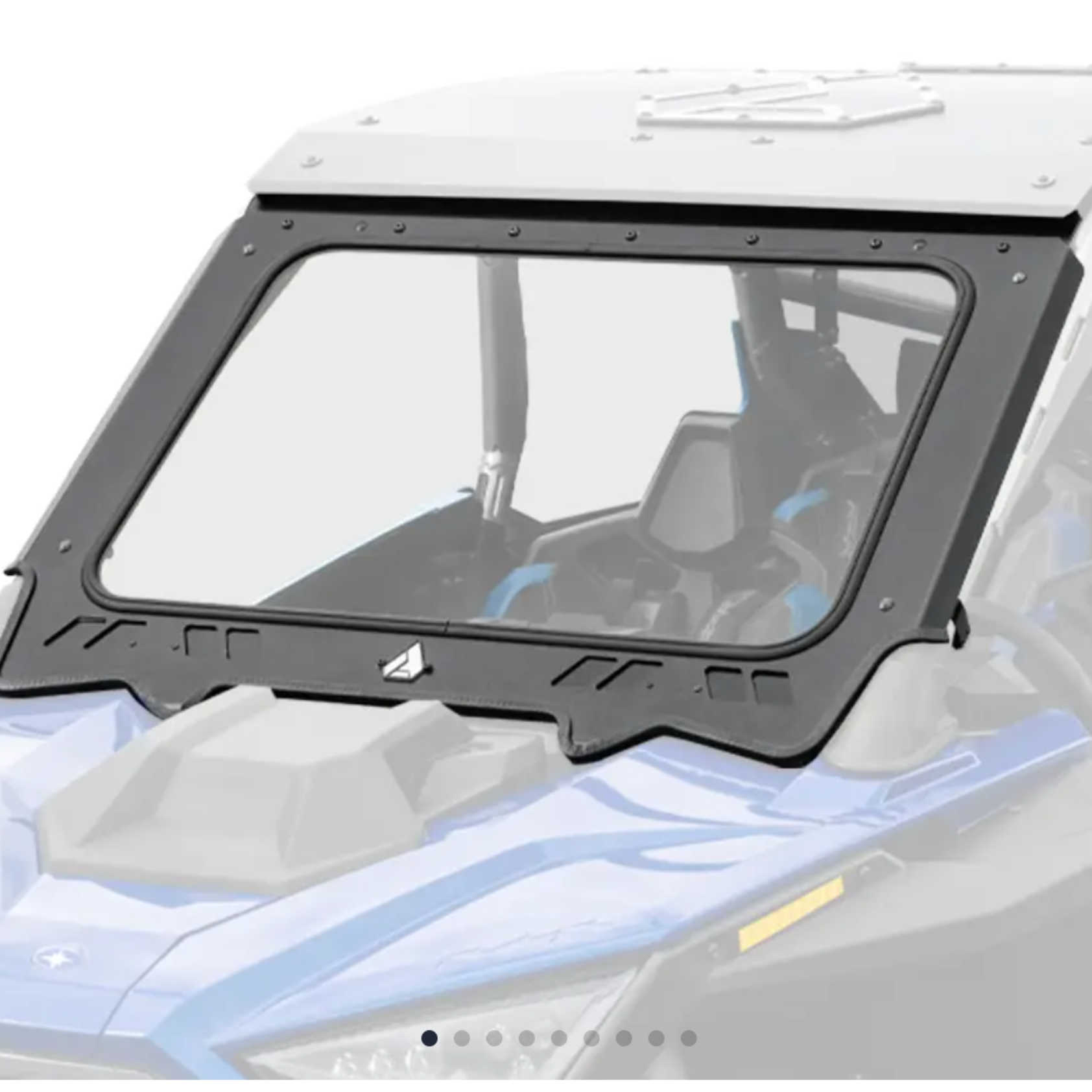 SuperATV Assault Industries Polaris RZR Pro R Glass Windshield (w/ Driver Wiper Kit)