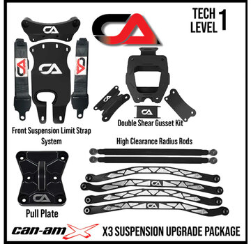 CA Technologoes USA CA Technologies USA - Can-Am X3 72" Level 1 Suspension Upgrade Package
