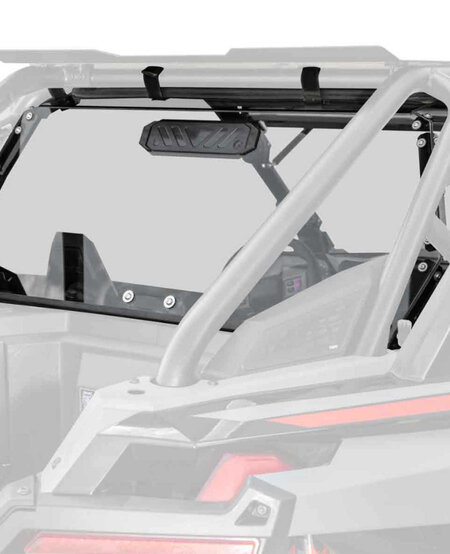 SATV - Polaris RZR Pro XP  Rear Vented Windshield - Light Tint