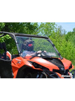 SuperATV SATV - Can-Am Maverick Scratch Resistant Vented Full Windshield