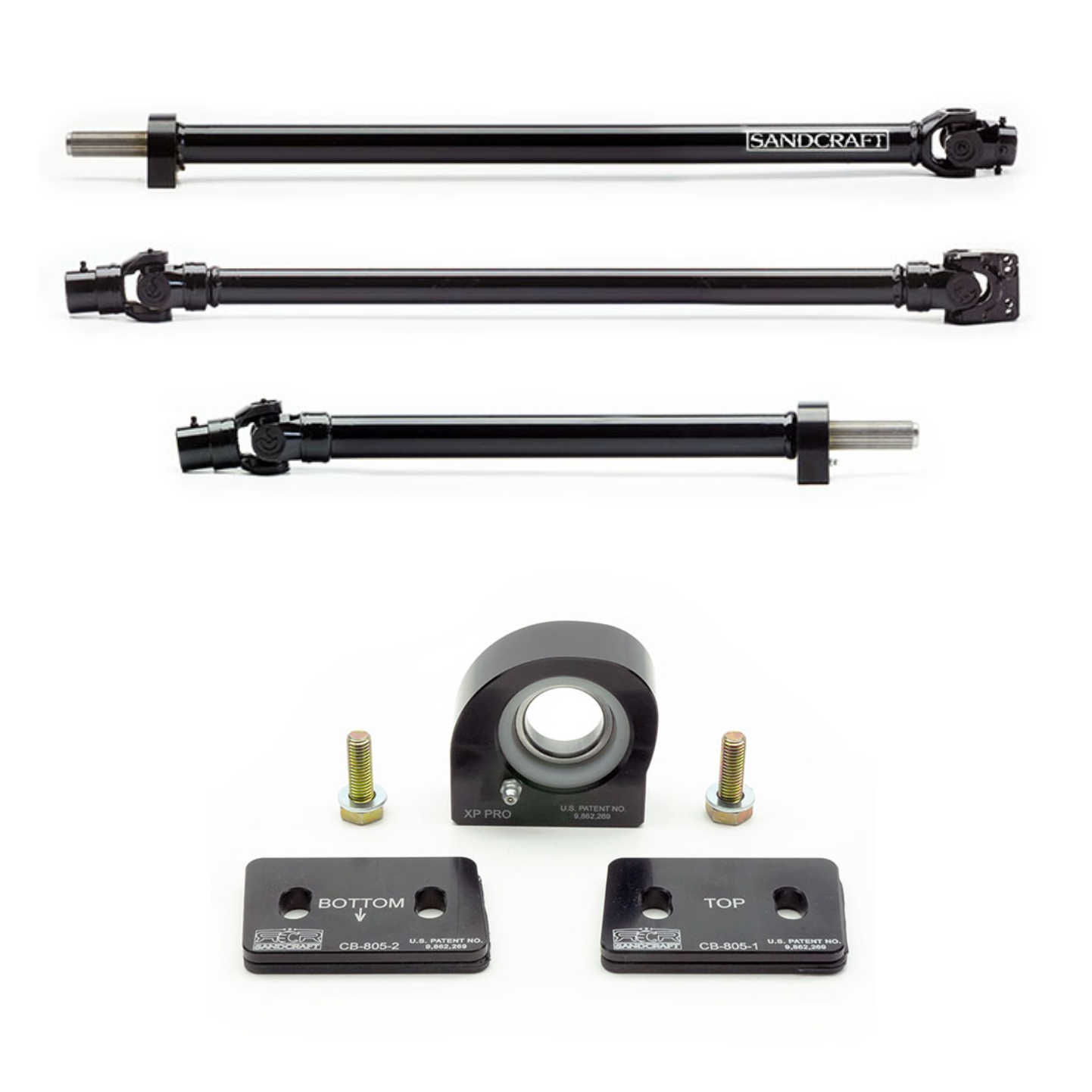 Sandcraft RCR Motorsports Sandcraft - Drive Shaft Kit  - Polaris Turbo R - Seat