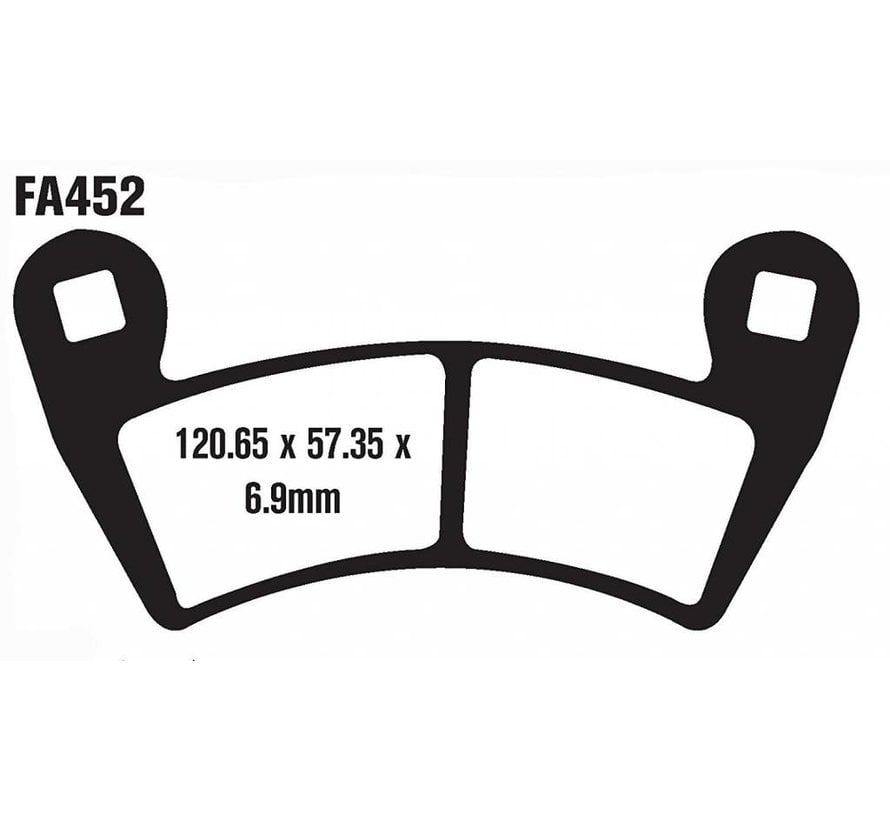 Brake Pads - FA452R