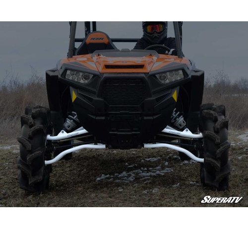 SuperATV SATV - Polaris RZR XP Turbo/1000 High Clearance 1.5" Forward Offset A-Arms w/ SBJ