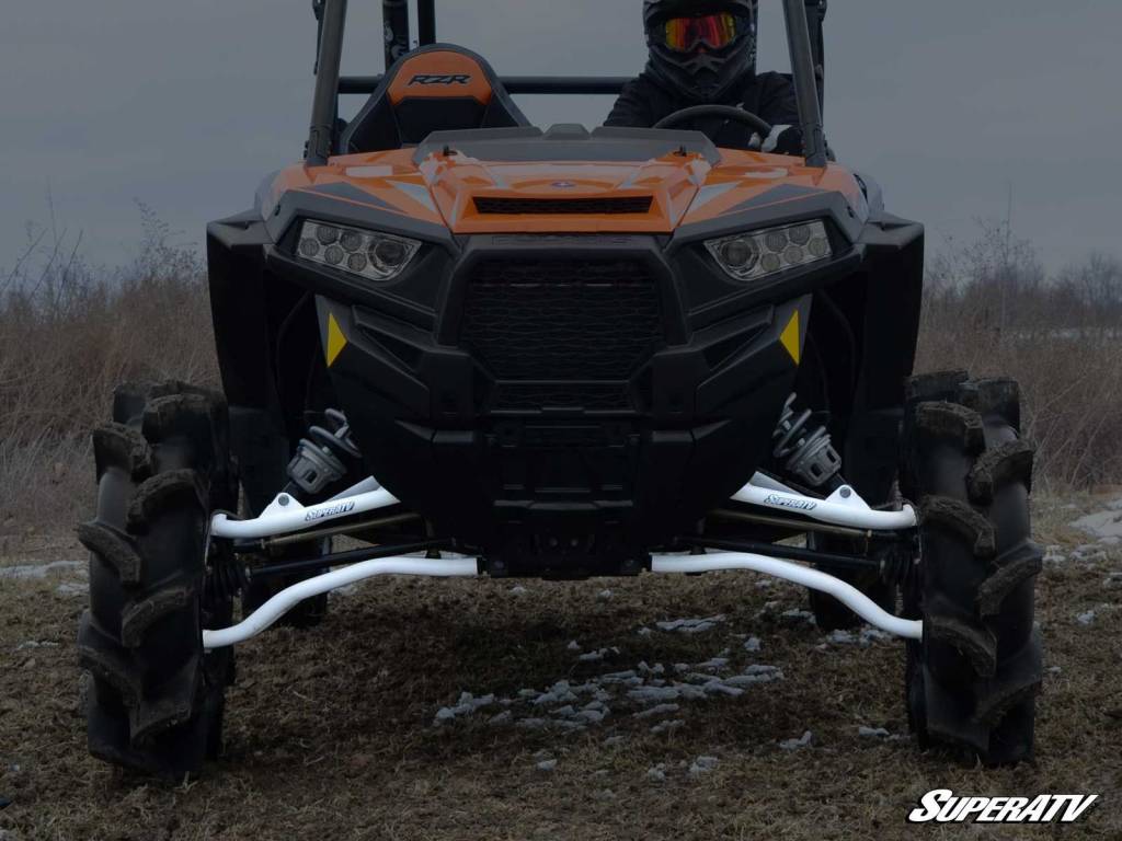 SuperATV SATV - Polaris RZR XP Turbo/1000 High Clearance 1.5" Forward Offset A-Arms w/ SBJ