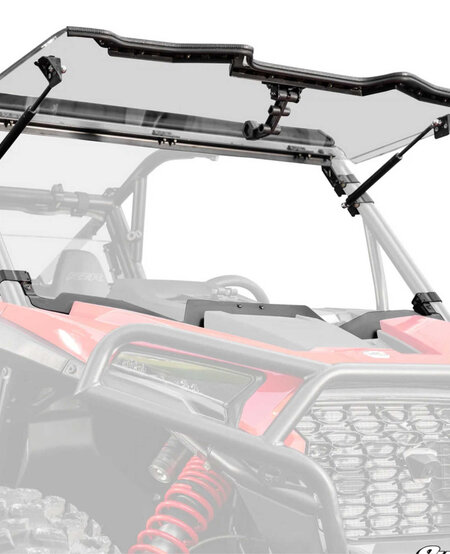 SATV - Polaris RZR XP Scratch-Resistant Flip Windshield