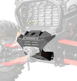 SuperATV SATV - Polaris 2024 RZR XP Winch Mounting Plate w/ 6000# Black Ops Winch