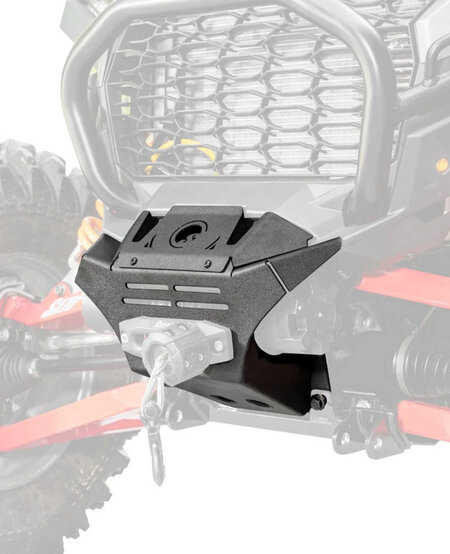 SATV - Polaris 2024 RZR XP Winch Mounting Plate w/ 6000# Black Ops Winch