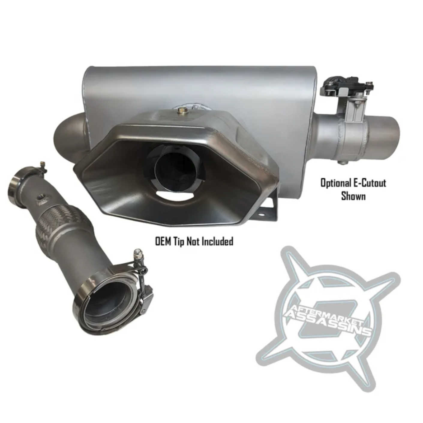 Aftermarket Assassins Aftermarket Assassins - '24 Can Am Maverick R Full Exhaust with Center Exit(Side Dump Optional)  **3-5 day lead time**