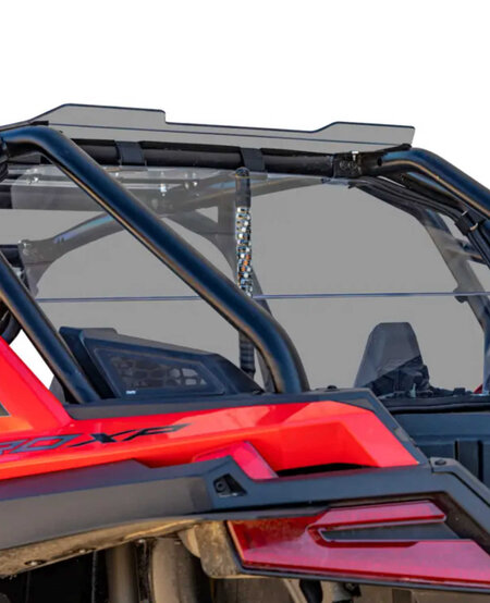 SATV - Polaris RZR Pro R Rear Windshield -Light Tint (4 Seat w/ Rockford)