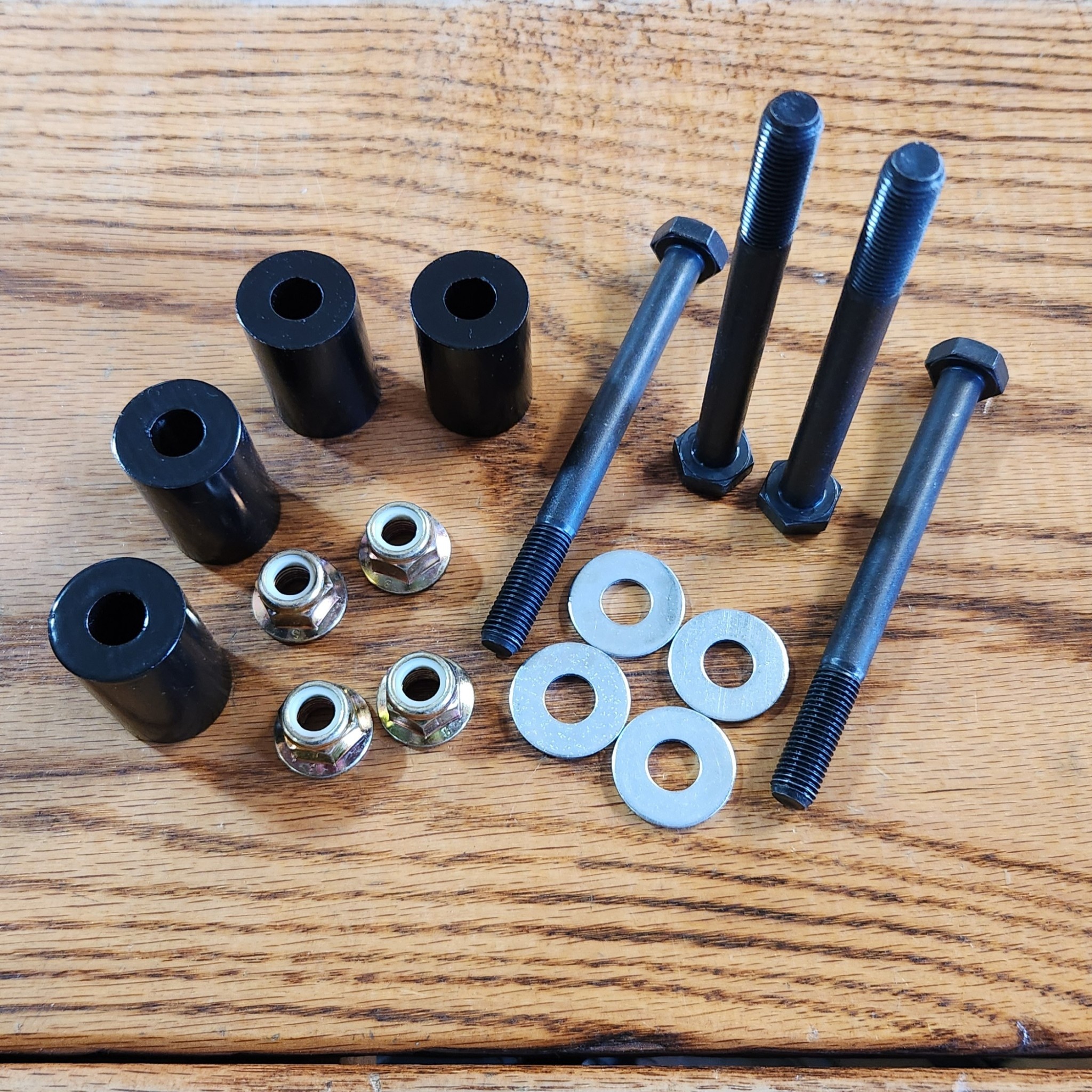 White Lightning White Lightning Offroad - Limit Strap Bolt & Spacer Kit - Front (10mm)