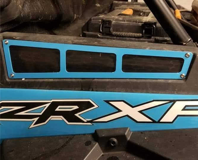 Down To Fabricate DTF - Breather Vent Covers- Frog Skin Protectors XP & XPT - Black
