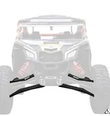 SuperATV SATV - Can-Am Maverick X3 High Clearance Boxed Front A-Arms W/ HD CM BALL JOINT