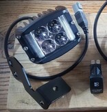White Lightning Offroad - 40 Watt Side Shooter CLEAR LED Pod Light