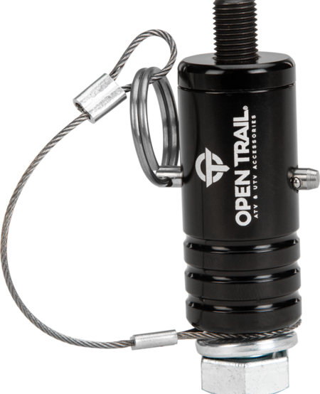 OPEN TRAIL QUICK-RELEASE WHIP MOUNT BLACK