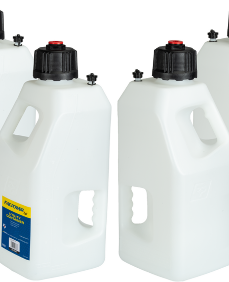 GAS CAN- FIRE POWER LC UTILITY CONTAINER WHITE 5 GAL