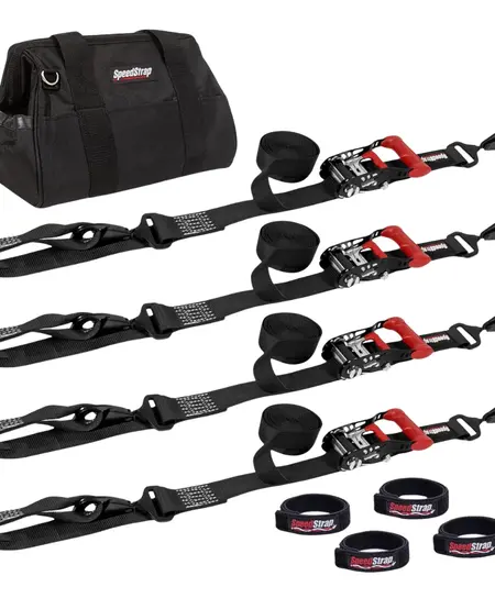 SPEEDSTRAP - UTV Tie-Down Kit - Black