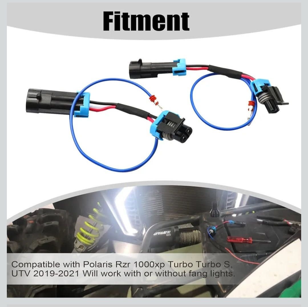 WLO WLO - POLARIS RZR EYEBROW HARNESS