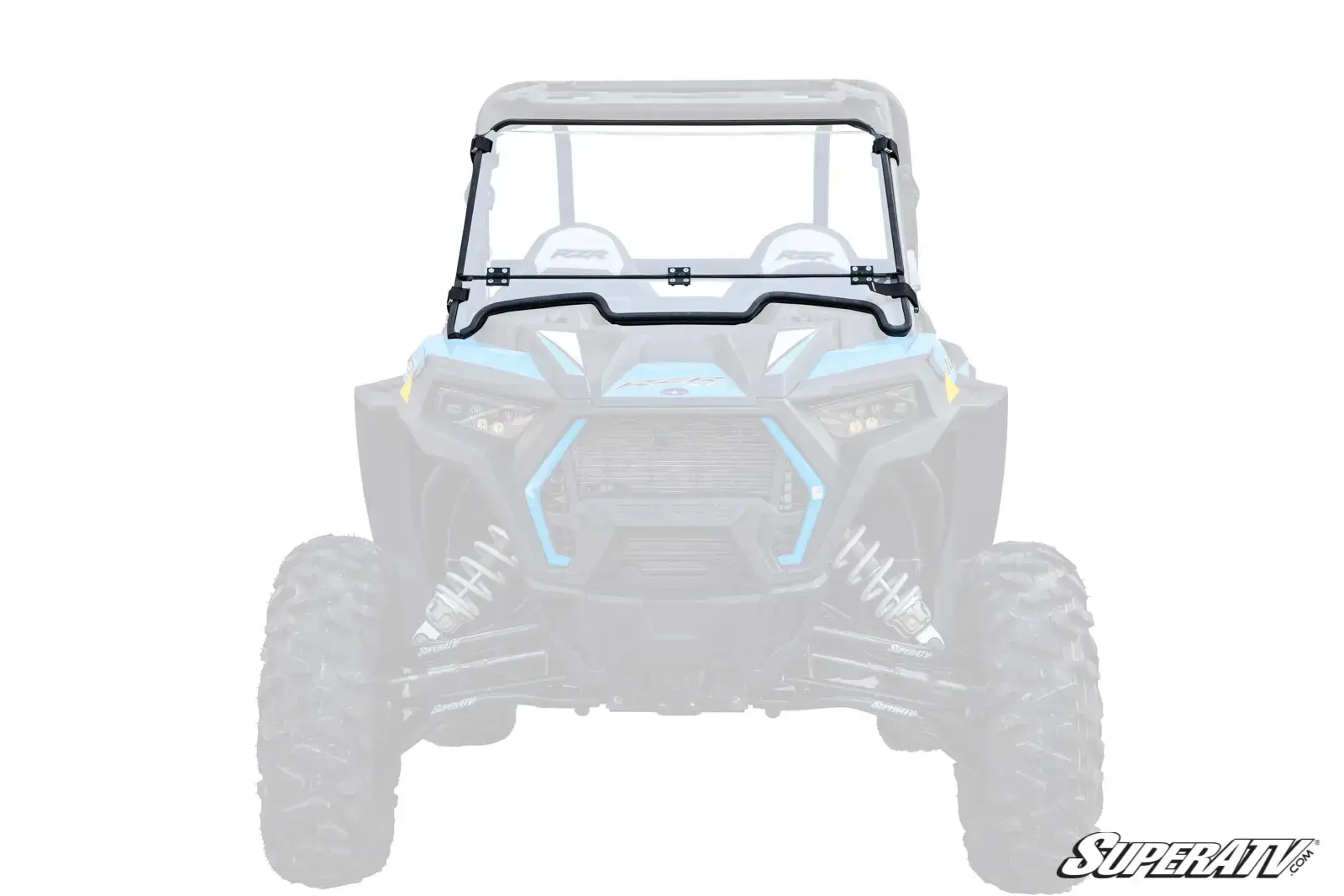 SuperATV SATV -Polaris RZR XP Turbo Flip Down Windshield