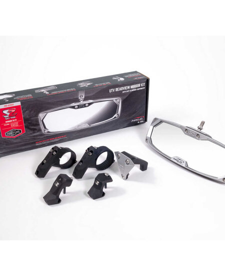 Seizmik - Halo-RA CAST Rearview Mirror with Cast Aluminum Bezel