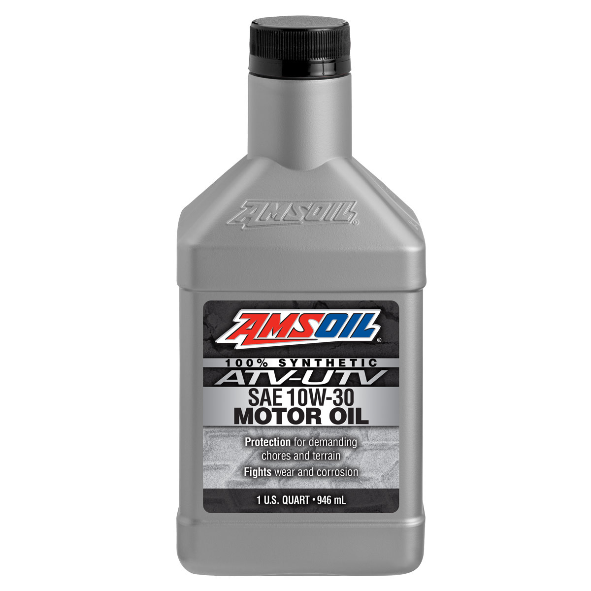 AMSOIL 10W-30 100% Synthetic ATV/UTV Motor Oil (1QT)