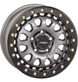 System 3 Off-Road System 3 Off-Road SB-6 Beadlock Wheels 15x7 5/4.5 4+3 +10mm Gunmetal Grey
