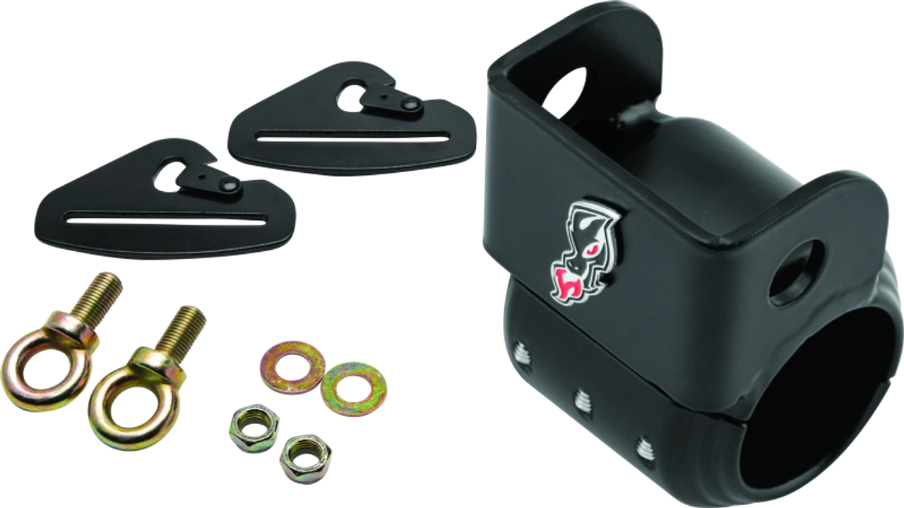 DragonFire Racing DragonFire Racing - Universal Harness Anchor Kits Black, 1.5" - Black