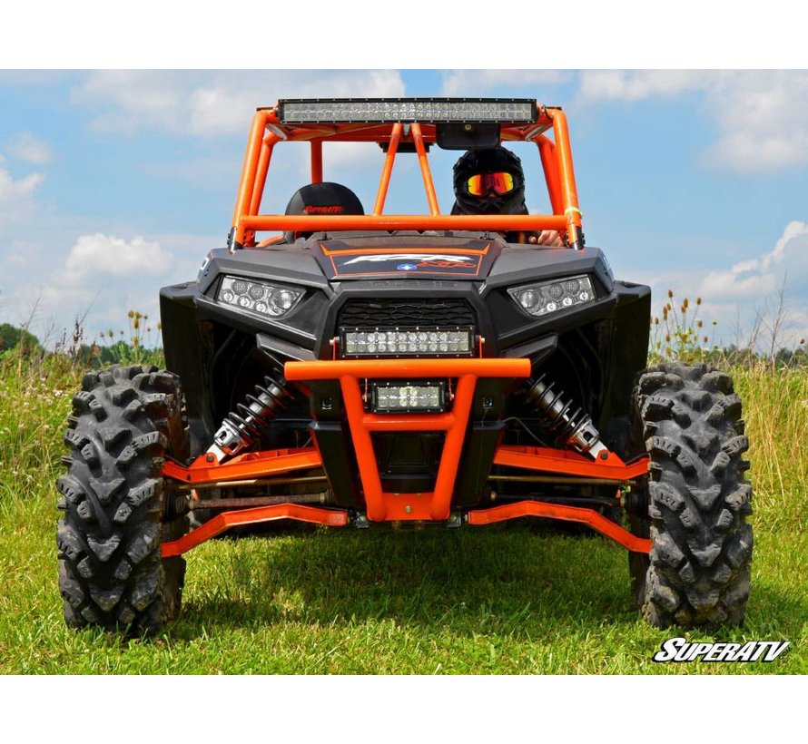 SATV - Polaris RZR 900/1000 Front Bumper - WHITE ALUMINIUM