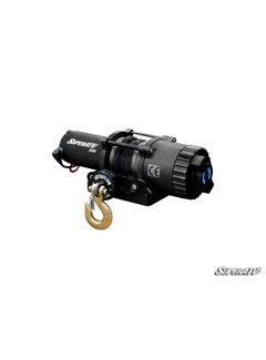 SuperATV SATV Black Ops - 3500 Lb. UTV/ATV Winch (With Wireless Remote & Synthetic Rope)