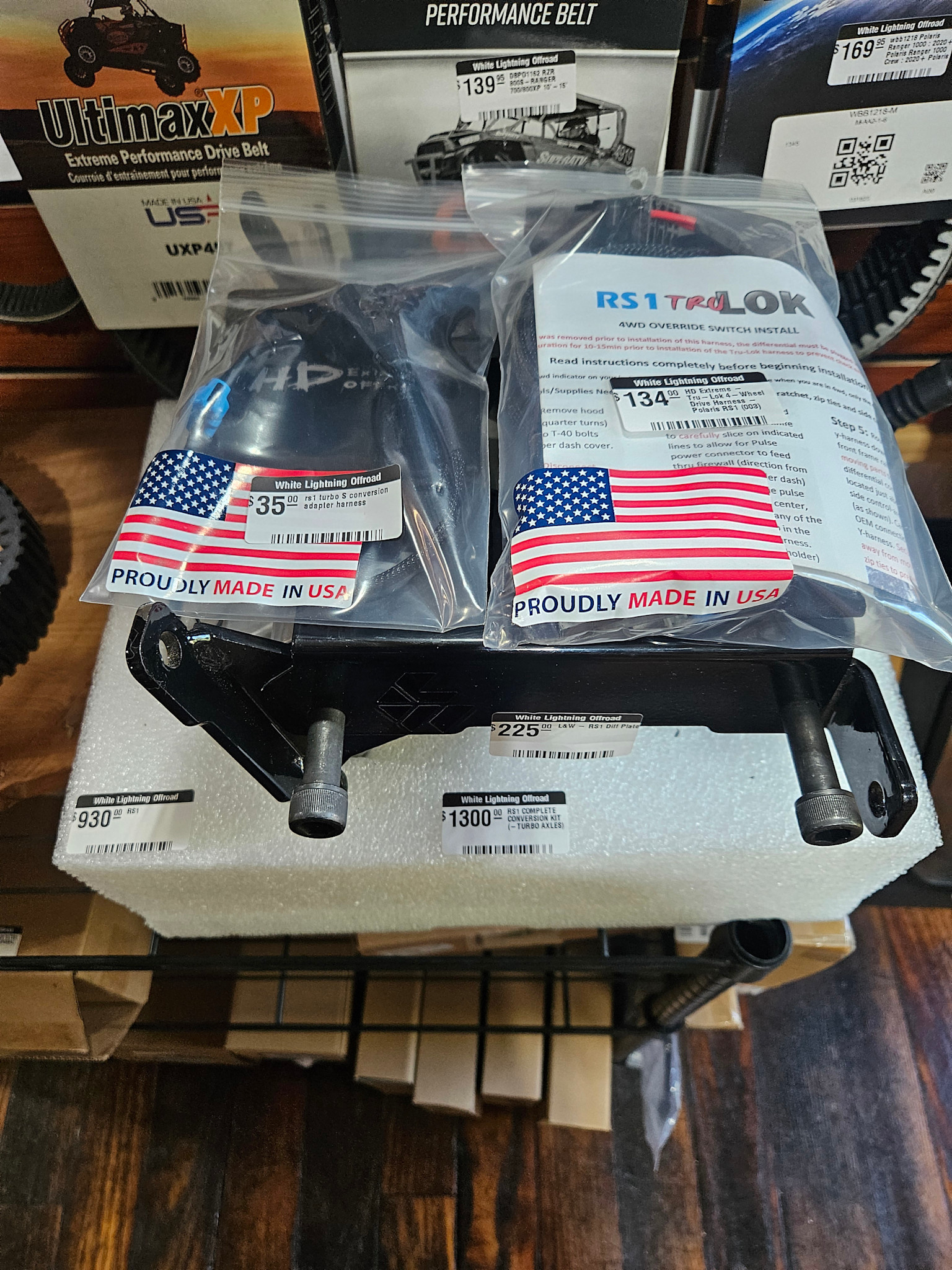 RS1 COMPLETE CONVERSION KIT (-TURBO AXLES)