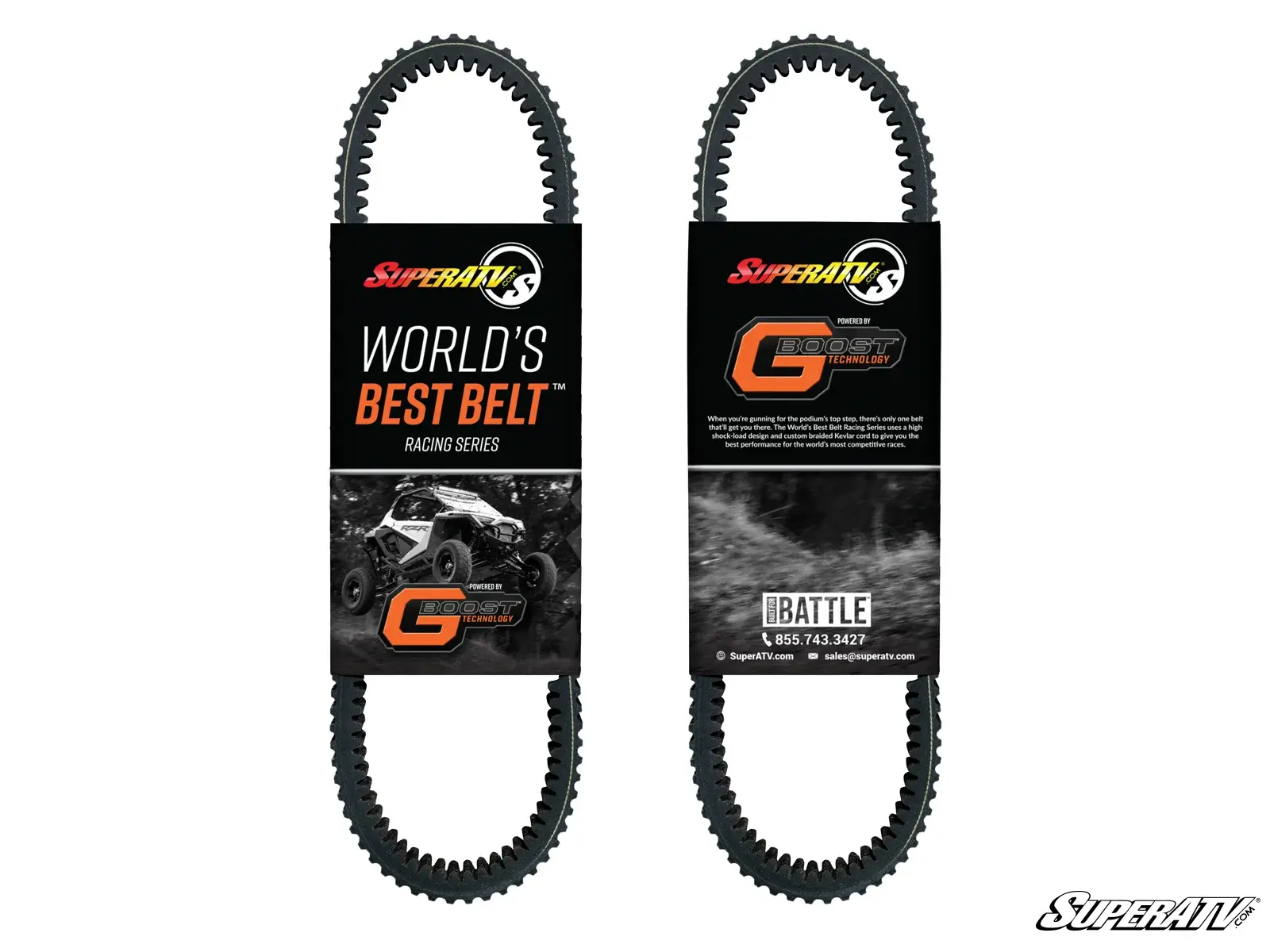 SuperATV / GBoost SATV - Can-Am ATV Heavy-Duty CVT Drive Belt WORLDS BEST RACING SERIES (WBB302RS)