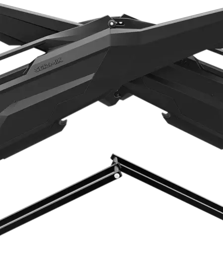 Seizmik - Armory X Rack for 51.5-55" UTV Bed Holds Armory SST Gun Cases