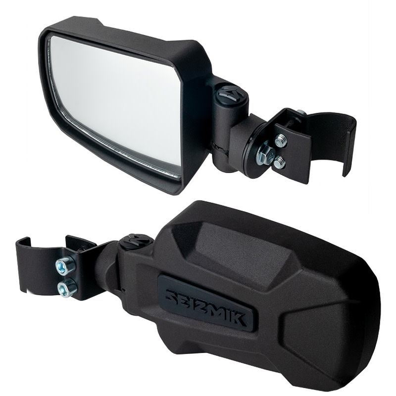 Seizmik Seizmik -  Pursuit Side View Mirror (Pair – Cast Aluminium) – Polaris Pro-Fit and Can-Am Profiled