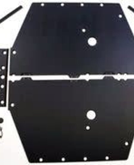 Open Trail  Skid Plate GENERAL 4 1/2" UHMW