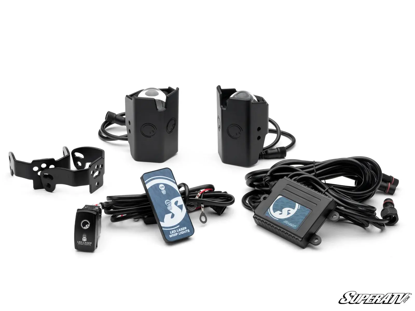 SATV- LED Laser Whip Lights